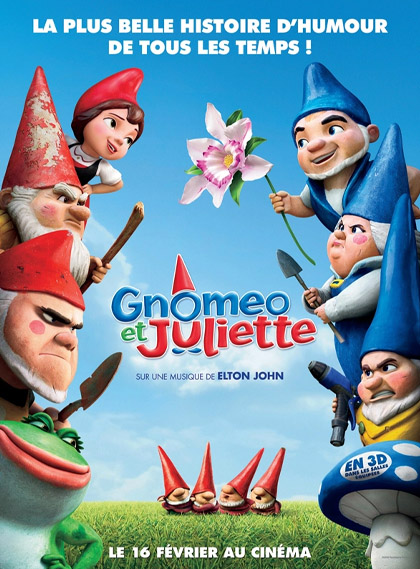 Lire la suite à propos de l’article Gnomeo et Juliette